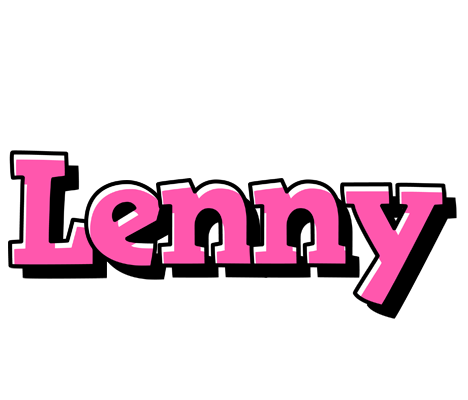 Lenny girlish logo