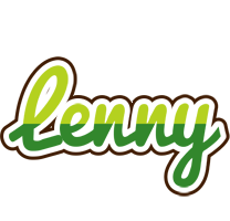 Lenny golfing logo