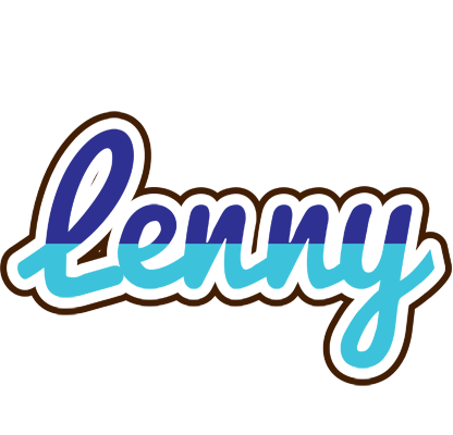 Lenny raining logo