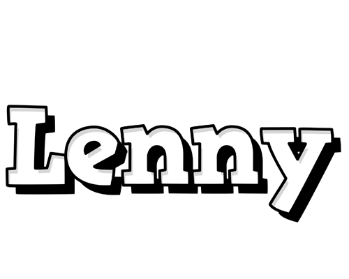 Lenny snowing logo