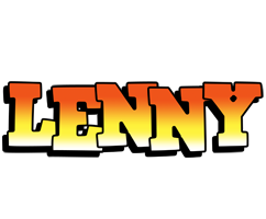 Lenny sunset logo