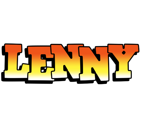 Lenny sunset logo