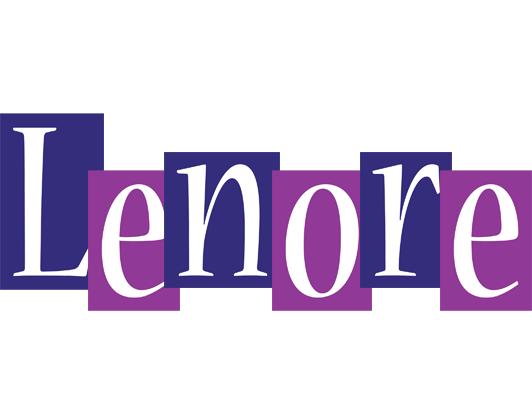 Lenore autumn logo