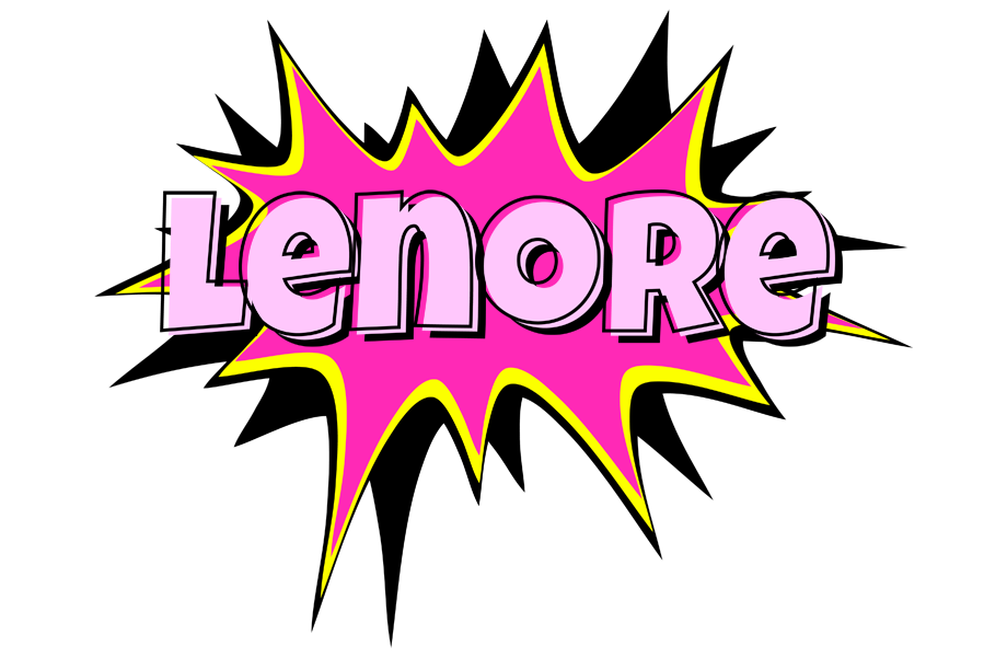 Lenore badabing logo
