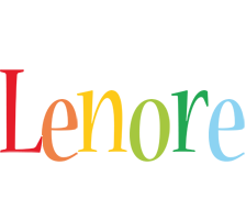 Lenore birthday logo