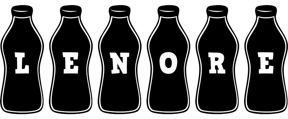 Lenore bottle logo