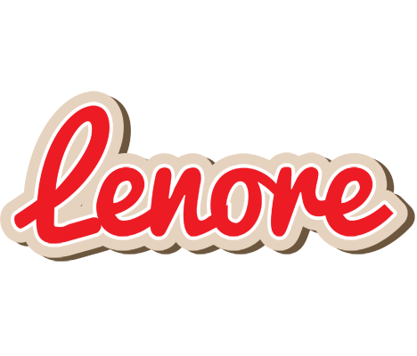 Lenore chocolate logo