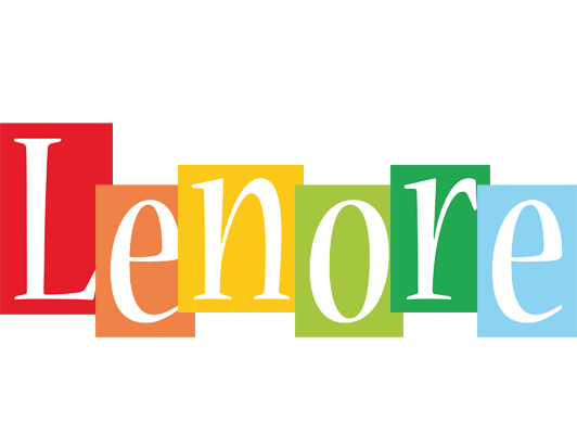 Lenore colors logo