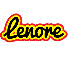 Lenore flaming logo