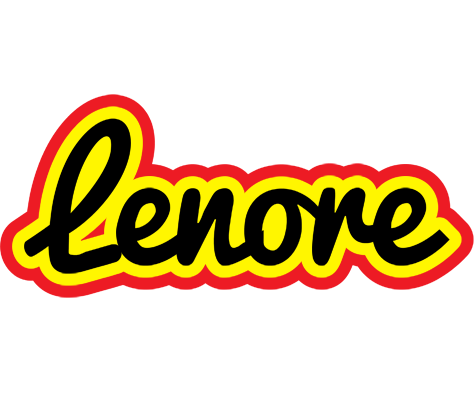 Lenore flaming logo