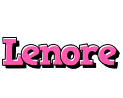 Lenore girlish logo