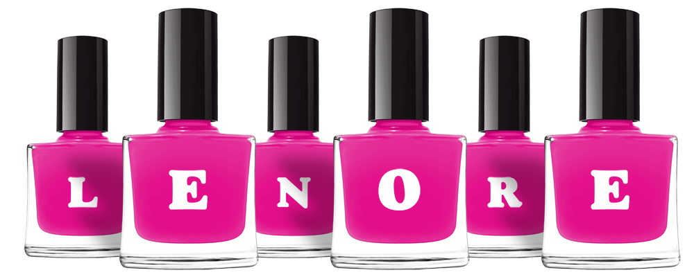 Lenore nails logo