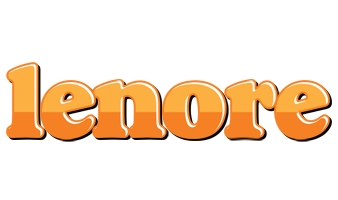 Lenore orange logo