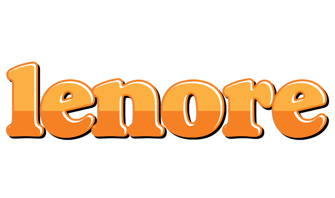 Lenore orange logo