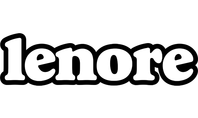 Lenore panda logo