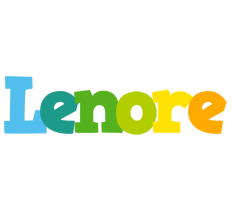 Lenore rainbows logo