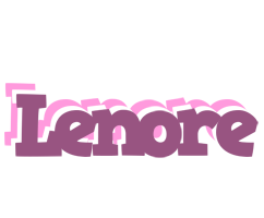 Lenore relaxing logo