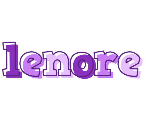 Lenore sensual logo