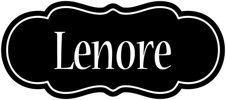 Lenore welcome logo