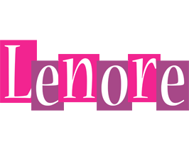 Lenore whine logo