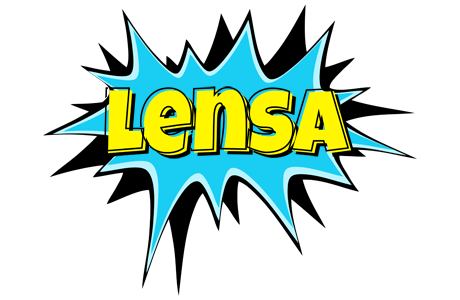 Lensa amazing logo