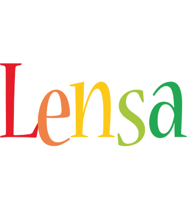 Lensa birthday logo
