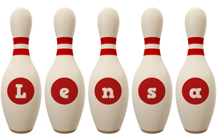 Lensa bowling-pin logo