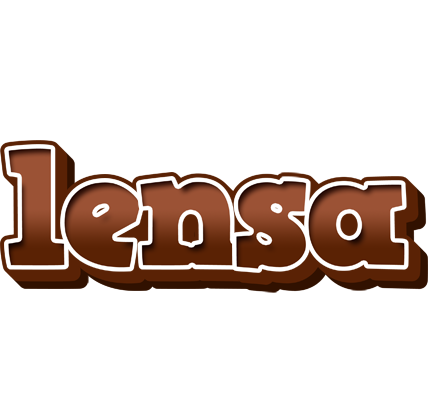 Lensa brownie logo