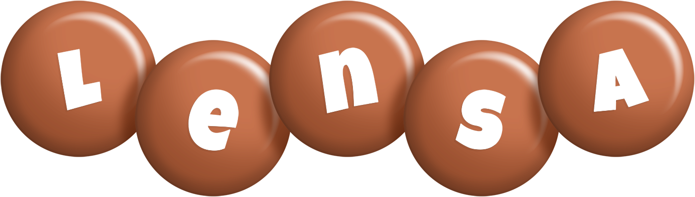 Lensa candy-brown logo