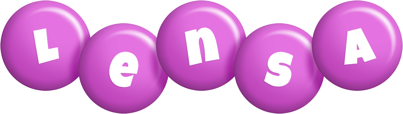 Lensa candy-purple logo