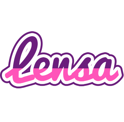 Lensa cheerful logo