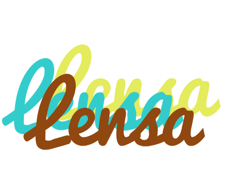 Lensa cupcake logo