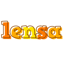 Lensa desert logo