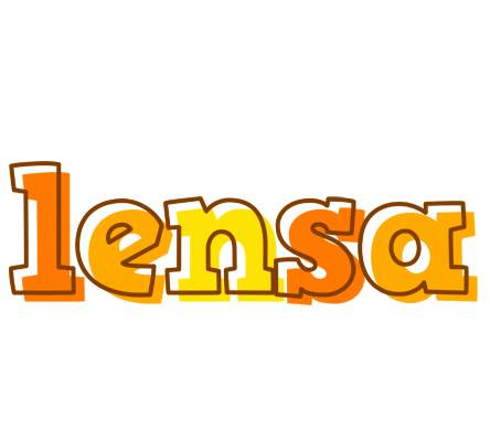Lensa desert logo