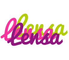 Lensa flowers logo