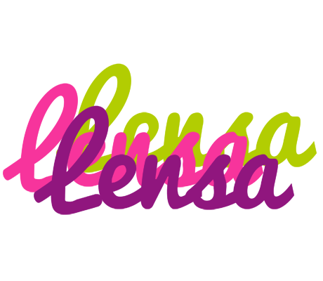 Lensa flowers logo