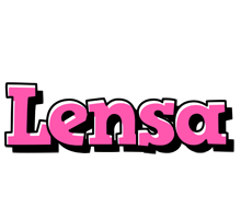 Lensa girlish logo