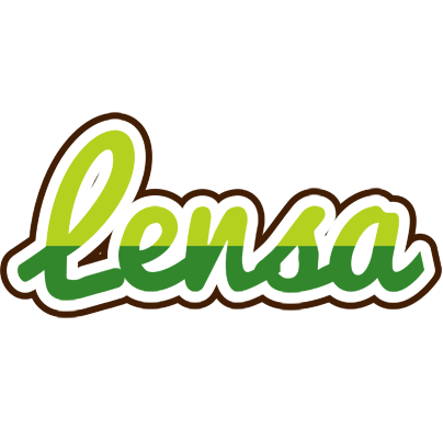 Lensa golfing logo
