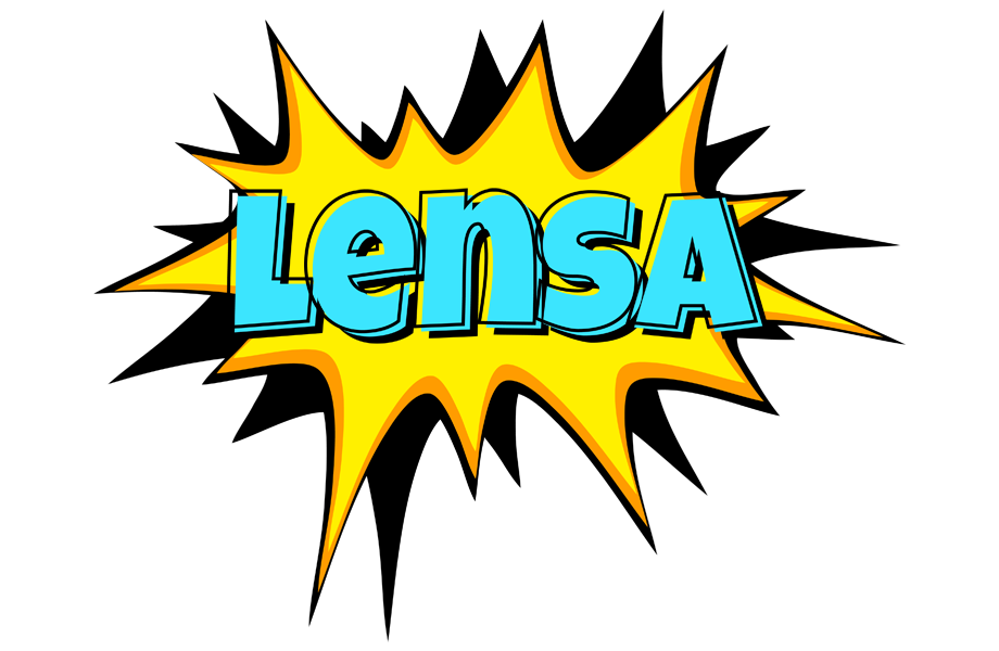 Lensa indycar logo