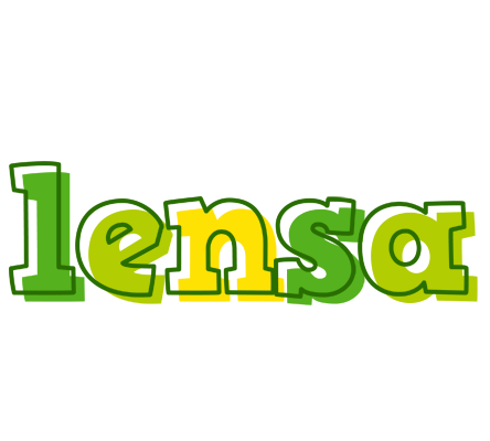 Lensa juice logo