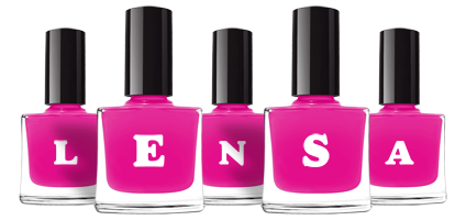 Lensa nails logo