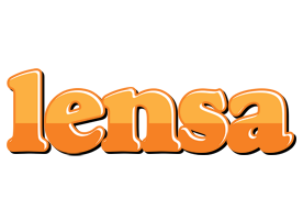 Lensa orange logo