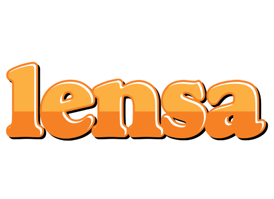 Lensa orange logo