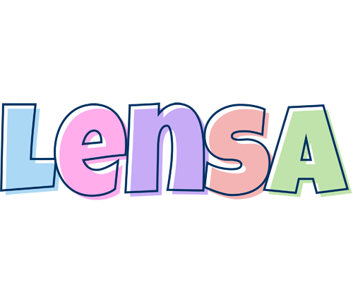 Lensa pastel logo