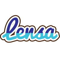 Lensa raining logo