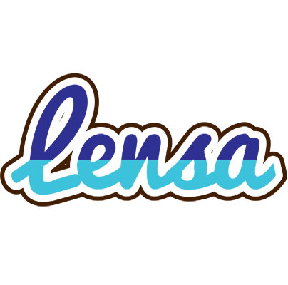 Lensa raining logo