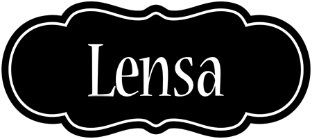 Lensa welcome logo