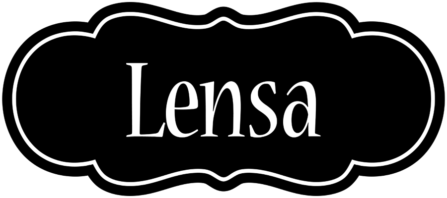 Lensa welcome logo