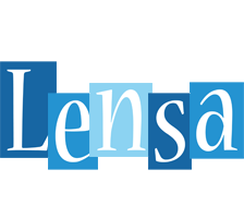 Lensa winter logo