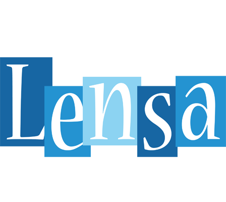 Lensa winter logo